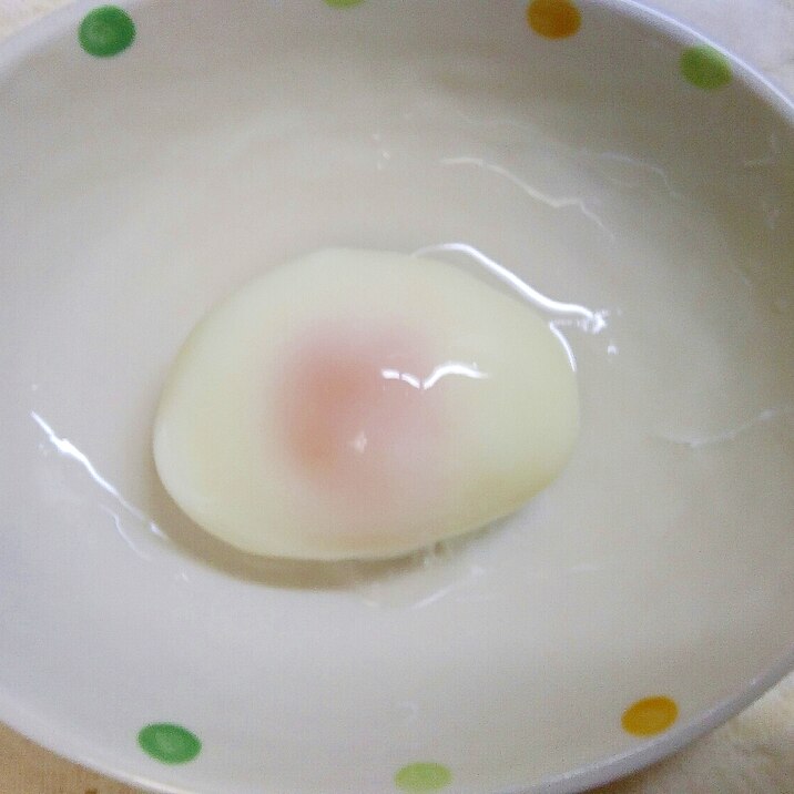 レンジで簡単♪半熟卵の作り方